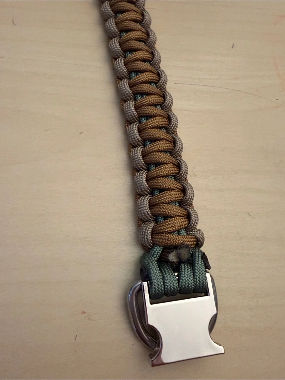 Paracord dog collar